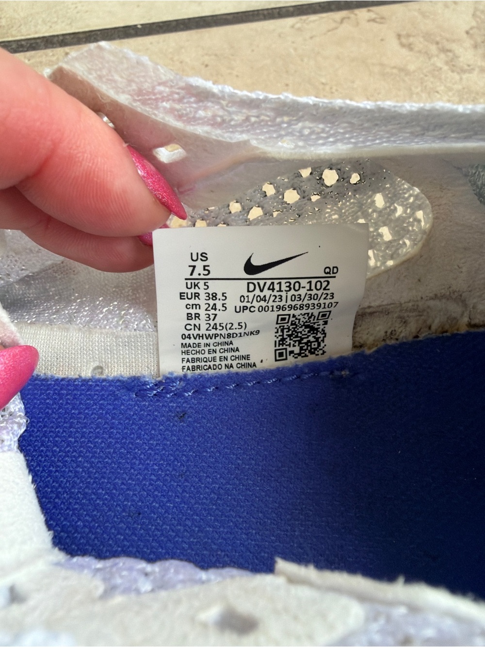 Nike ZoomX Vaporfly 3 Women’s Running Shoes Size 7.5 - Picture 8 of 9